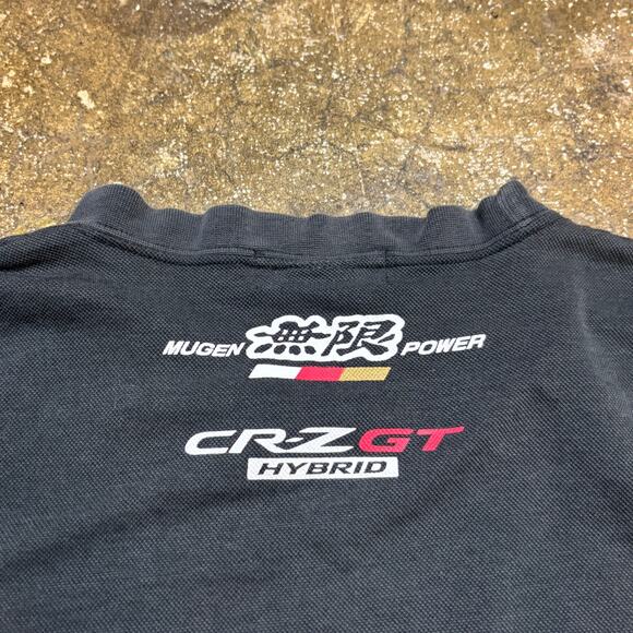 Mugen Power CR-Z GT Logo Honda Racing Short Sleeve T Shirt Men's Small Y2K - Picture 4 of 10